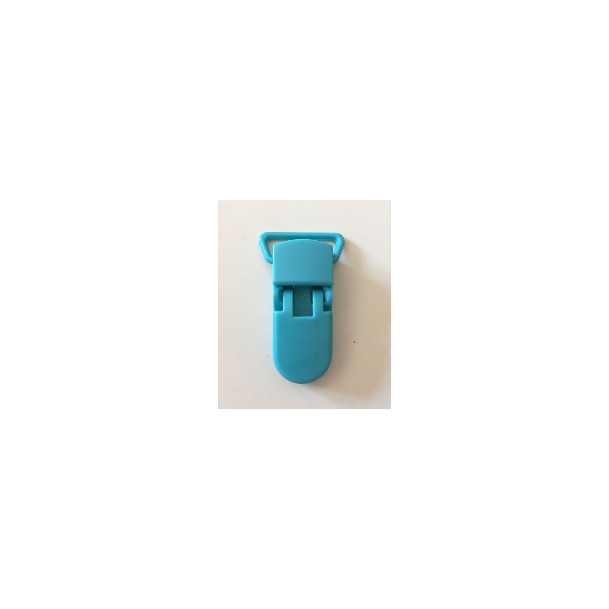 Pince clip plastique Attache tétine - Vert Foncé