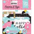 Die Cuts - Echo Park - Magical Birthday - Girl Frames & Tags