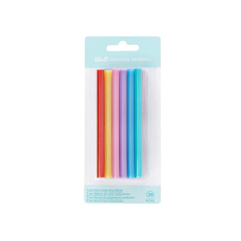 Bâtons de colle chaude multicolores - pour pistolet à colle