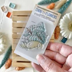 Tampons Clear - Mr Crabe - Souvenirs d'été - Chou & Flowers