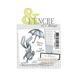 Tampons L'Encre & l'Image - Les Longues Oreilles aiment la Pluie