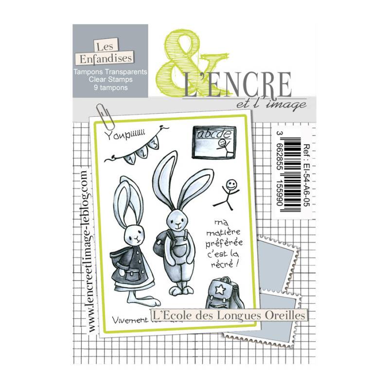 Tampons L'Encre & l'Image - L'Ecole des Longues Oreilles