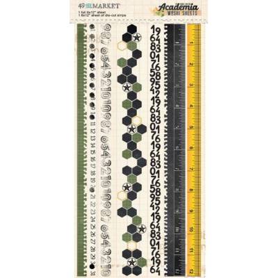 Washi tape sheet - Academia - 49 Market