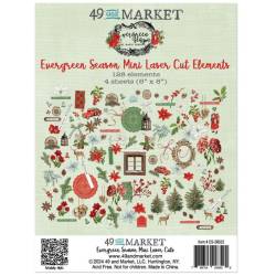 Mini laser Cuts- Evergreen Season - 49 and Market