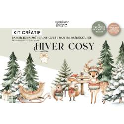 Kit créatif 15x20 HIVER COSY