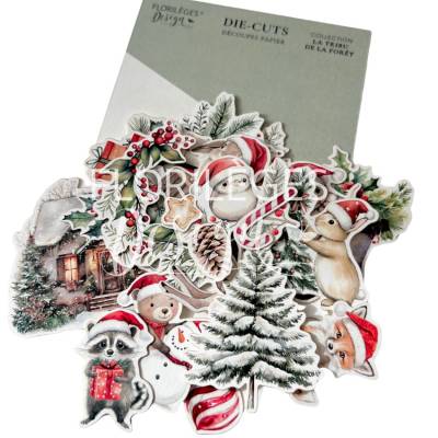 Die Cuts - La tribu de la forêt - Mon Noël Magique - Florilèges Design 